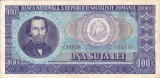 ROMANIA 100 lei 1966 VF/VF+!!!