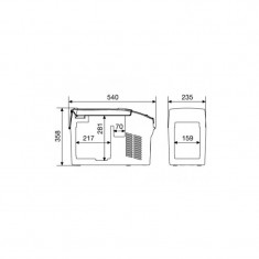 Frigider auto cu compresor CDF-11 Waeco/Dometic CoolFreeze foto