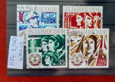 TS21 - Timbre serie DDR - 1974 Mi1949-52