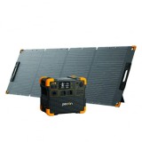 Cumpara ieftin Pachet Statie de incarcare electrica portabila PECRON E2400LFP, 2048Wh, 2400W, 230V, Incarcare super rapida, LiFePO4, Controler MPPT dublu, Protectie