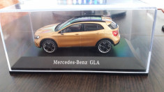 macheta mercedes benz gla x156 facelift 2017 - spark, 1/43, noua. foto