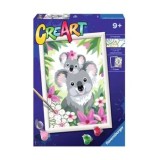 Cumpara ieftin Kit pictura pe numere Ravensburger - Koala cu pui