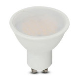 Bec spot led gu10 4.5w 4000k alb neutru, cip samsung, Oem