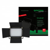 Lampa foto-video PATONA Premium cu 216 LED-uri WW/RGB si temperatura reglabila cu telecomanda -4288