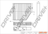 Dr!ve+ DP1110.12.0188 Filtru, aer habitaclu