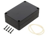 Carcasă universală MASZCZYK KM-377BK ABS neagră IP65 60x90x30mm