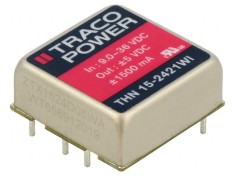 Convertor DC/DC 15W 9-36V la 5V/-5V THN 15-2421WI