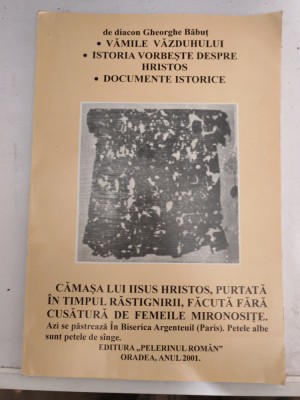 Diacon Gh. Băbuț - Vămile văzduhului, Istoria vorbește de Hristos, Documente foto