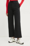 Karl Lagerfeld pantaloni de trening culoarea negru, neted, A1W10127