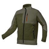 Jacheta OUTDOOR softshell, verde HardWork ToolsRange