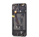Display Huawei Honor 8X Negru + Rama Originala Asamblata
