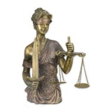 Bust Justitia-statueta din rasini speciale NC-61