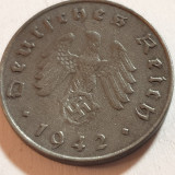 Germania Nazista 10 reichspfennig 1942 J/ Hamburg, Europa