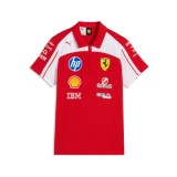 Ferrari tricou polo de copii official Teamline Replica F1 Team 2026 - 140 cm (dětsk&eacute;)