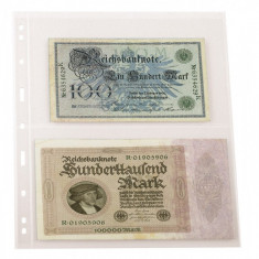 Lindner Uniplate 092 transparent PVC foi pentru banknote - 5 buc.