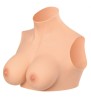 Top Realist cu Sani Starbust, Guler Inalt, Silicon Premium, Very Light Skin, Marimea S, Cupa C, 2.20 kg