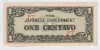 Filipine, One Centavo 1942_Ocupație japoneză_a UNC_serie liniara PT