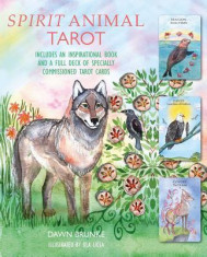 Spirit Animal Tarot: Includes an Inspirational Book and a Full Deck of Specially Commissioned Tarot Cards foto