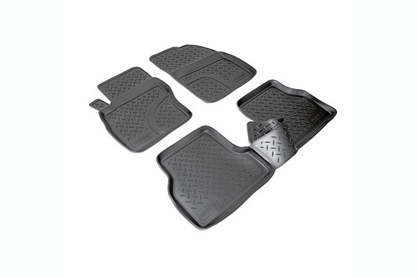 SET COVORASE AUTO CAUCIUC FIT FORD FOCUS II (2004-2008) - 5 PCS