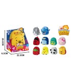 Rucsac mic copii gradinita 1-3 ani, Poliester, Dimensiuni 20x24x6 cm, Bretele reglabile