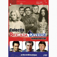 Colectia completa Brigada Diverse (remasterizat): B.D. intra in actiune, B.D. in alerta, B.D. la munte si la mare - 3 filme DVD Mania Film foto