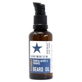 Ulei Barba Viking Musk 50ml: Argan, Jojoba, Cedru, Vanilie. Hranitor, Anti-Mancarime, Barbati