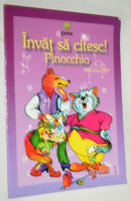 Invat sa citesc - Pinocchio foto