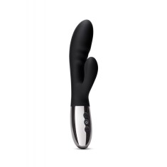 Vibrator Rabbit Le Wand Blend, 15 Moduri Vibratii, 6 Intensitati Viteza, Silicon, USB, Negru, 20 cm