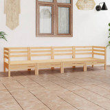 VidaXL Set mobilier de grădină, 4 piese, lemn masiv de pin