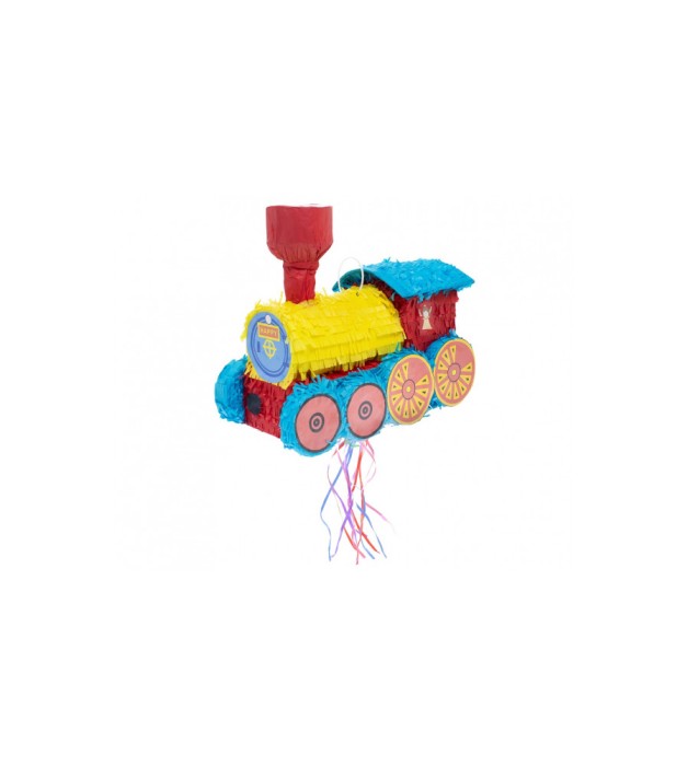Pinata petrecere in forma de trenulet 42 x 19.5 x 35 cm