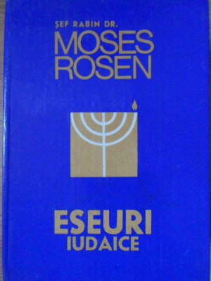 ESEURI IUDAICE-MOSES ROSEN foto