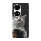 Husa compatibila cu Huawei Nova 8i model Smug cat, Silicon, TPU, Viceversa