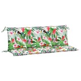 Cumpara ieftin Perne banca de gradina, 2 buc., multicolor, 150x50x7cm, textil