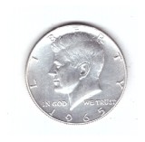 Moneda SUA 1/2 dollar/dolar 1965, stare foarte buna, curata