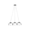 Pendul Glace 3XE27 IP20, negru, Erste