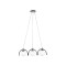 Pendul Glace 3XE27 IP20, negru, Erste