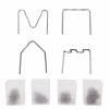Set 400 Cleme Pistol Lipit Plastic: Reparații, Sudura, 4 Modele (0.6/0.8mm), Oțel Tungsten, Auto, Jucării, Uz Casnic