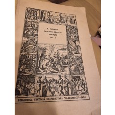 Nicos Gaidagis - Catalogul Cartilor Grecesti de la Biblioteca Centrala Universitara &quot;M. Eminescu&quot; Vol. I (Sec. XVI-XVII)