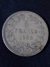 Franța 1834 A - 5 Franci - Monedă de argint #5