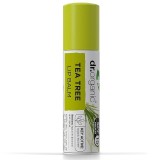 Balsam de buze Bio Dr.Organic cu Extract de Arbore de Ceai, SPF15, 5.7ml, Hidratant, Antiseptic