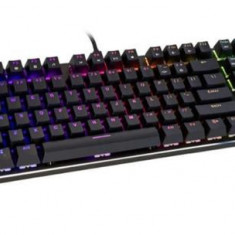 Tastatura Gaming Mecanica Glorious PC Gaming Race GMMK TKL RGB Gateron Brown, USB, US (Negru)