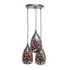 Pendul Ivona, 3*E27, Negru, Metal, 7719/3 ModernLight Concept, Alessandro DESIGN