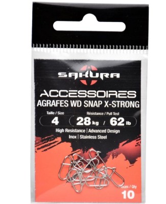 Agrafe Rapide Sert WD Snap X-Strong Nickel, Nr.4, 28kg, 10buc/plic foto