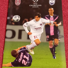 Program meci fotbal CFR CLUJ - BORDEAUX (Champions League 04.11.2008)