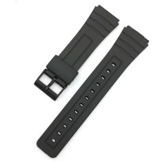 Curea ceas Casio, Neagra foto
