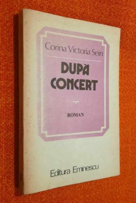 Dupa concert - Corina Victoria Sein foto