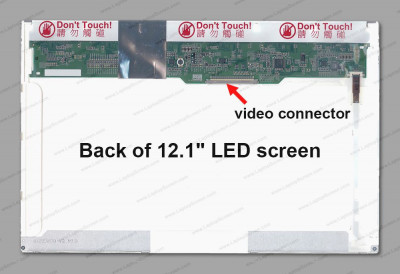 Display 12.1 &amp;quot; WXGA (1280x800) LED 40 pin LCD type 4 cod LTN121AT06 foto