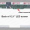 Display 12.1 &quot; WXGA (1280x800) LED 40 pin LCD type 4 cod LTN121AT06