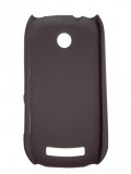 Husa tip capac spate neagra (cu puncte) pentru Samsung Galaxy 5 i5500, Plastic, Carcasa