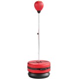 SPORTNOW Sac de box cu bază, set reglabil 125-145 cm, speedball autoportant cu mănuși și pompă | Aosom Romania